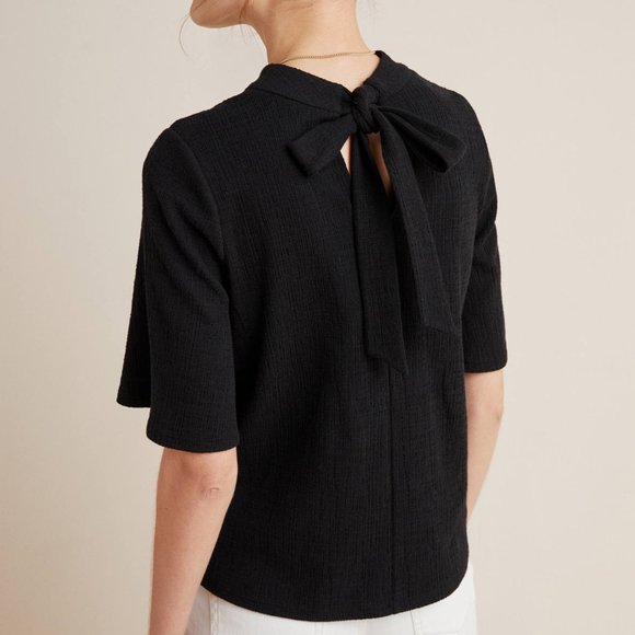 Anthropologie Bette Tie-Back Top - Picture 1 of 9